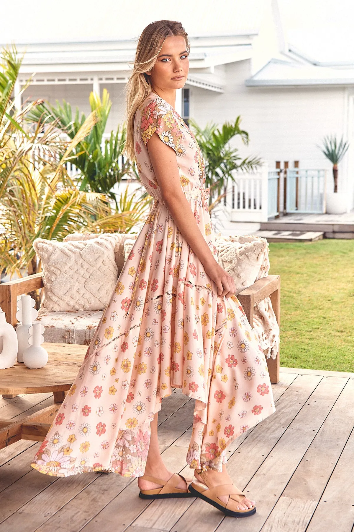 Daisies Print Asher Dress