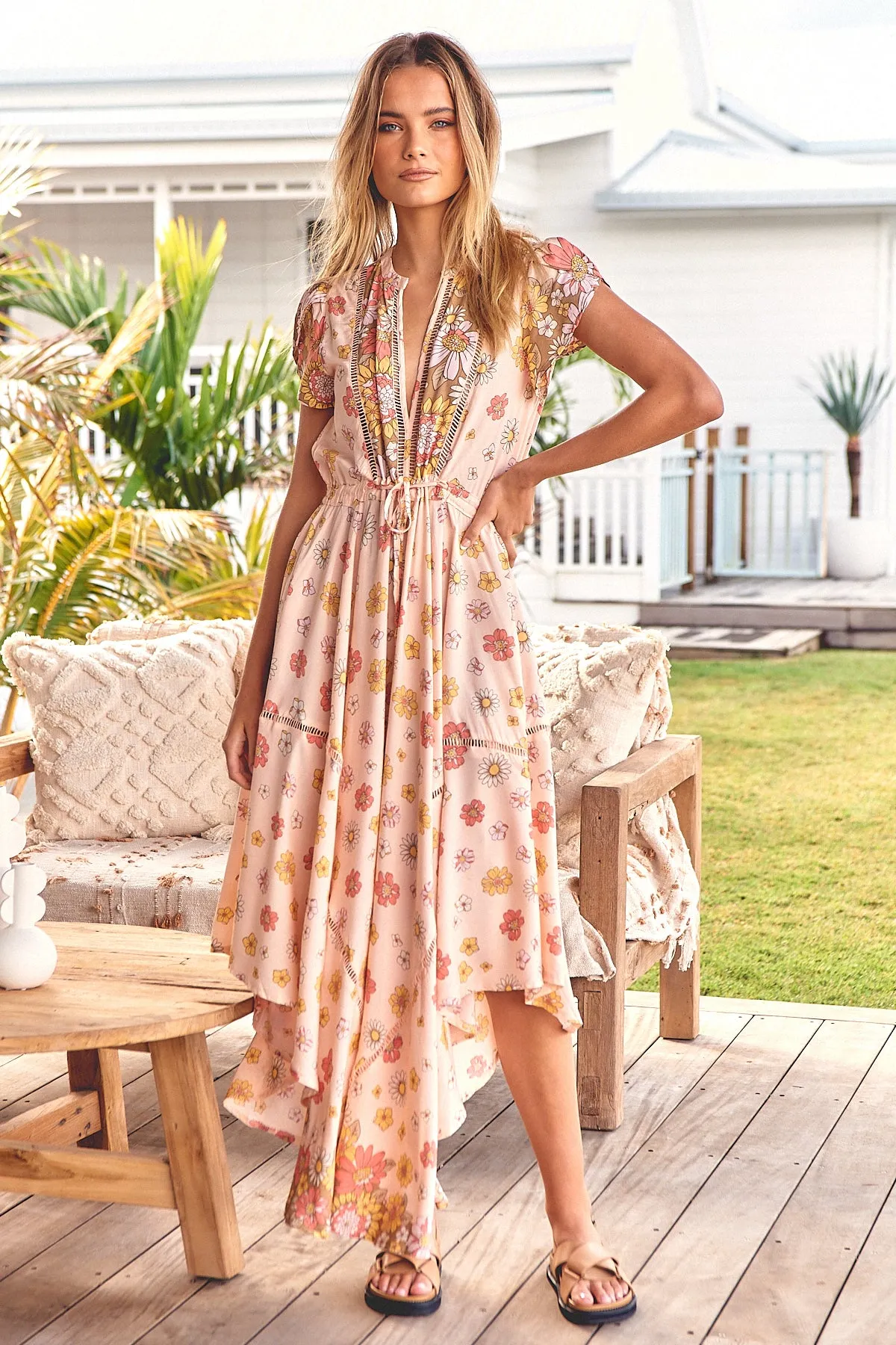 Daisies Print Asher Dress
