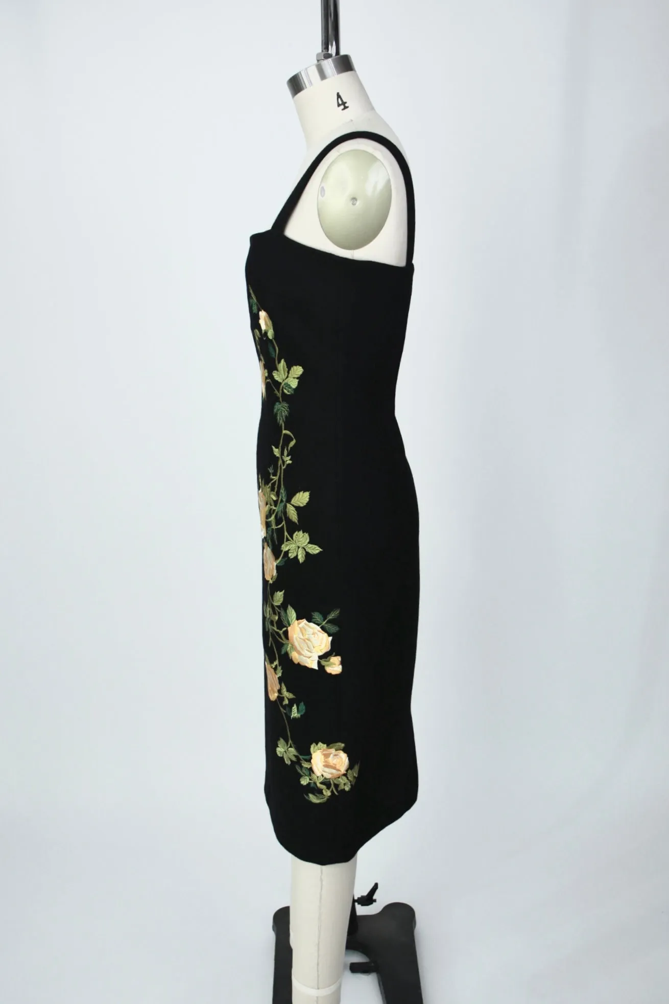 D&G Virgin Wool Rose Dress*