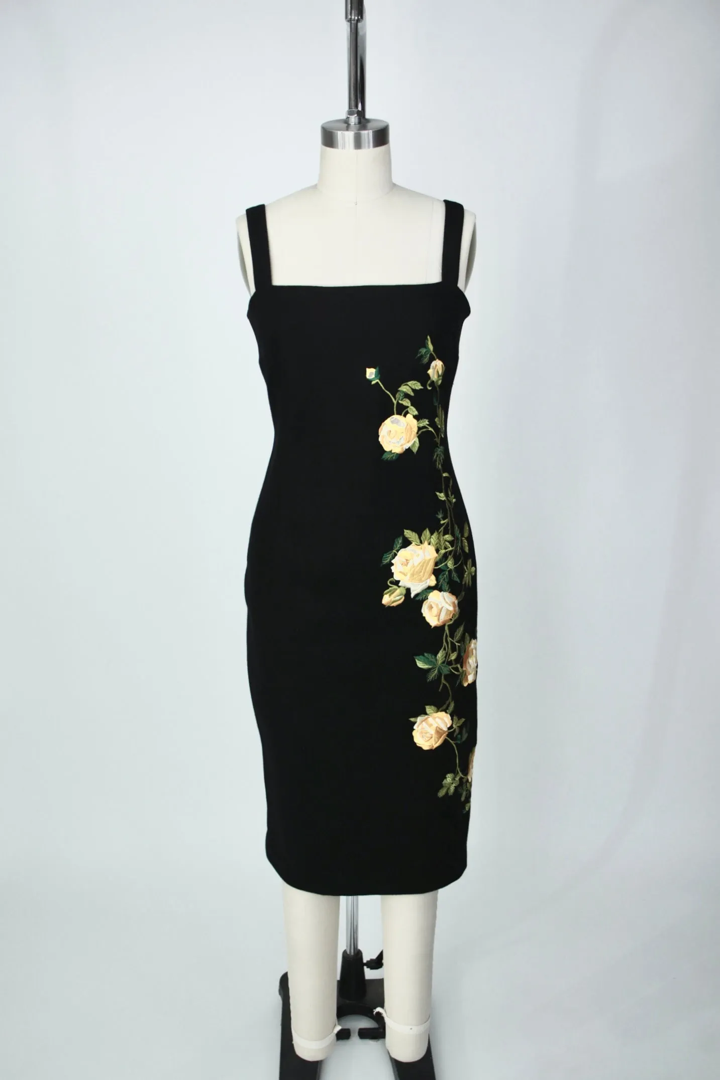 D&G Virgin Wool Rose Dress*