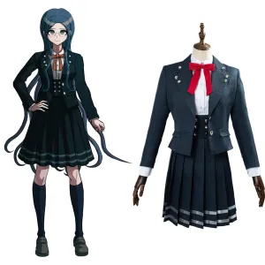 Danganronpa V3 Halloween Carnival Costume Shirogane Tsumugi School Uniform Skirts Outfit Cosplay Costume