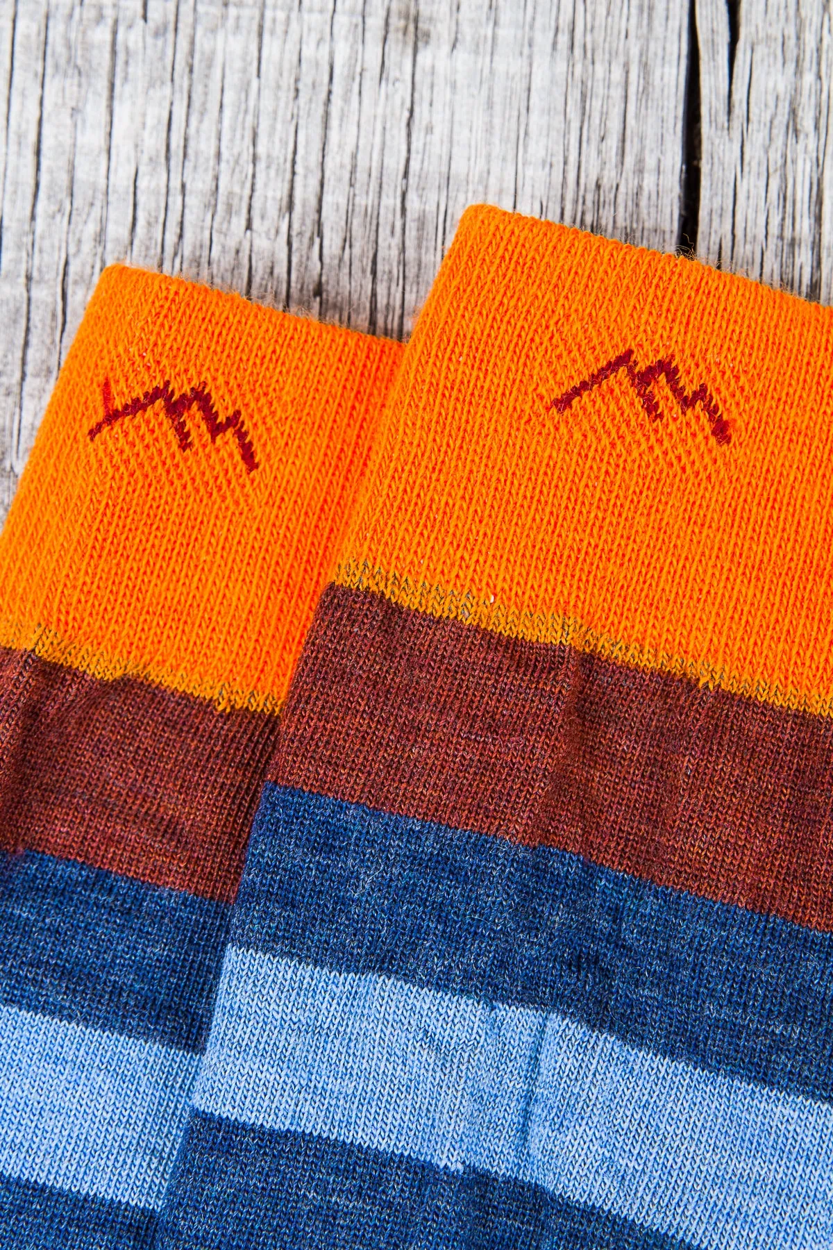 Darn Tough Wool Socks Warlock Crew Light Denim / Vapor