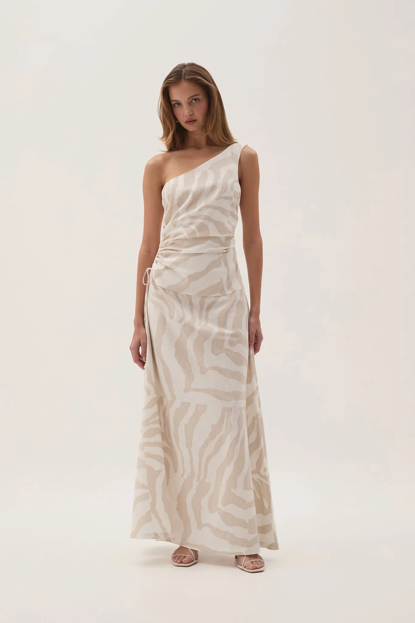 Daze One Shoulder Maxi Dress