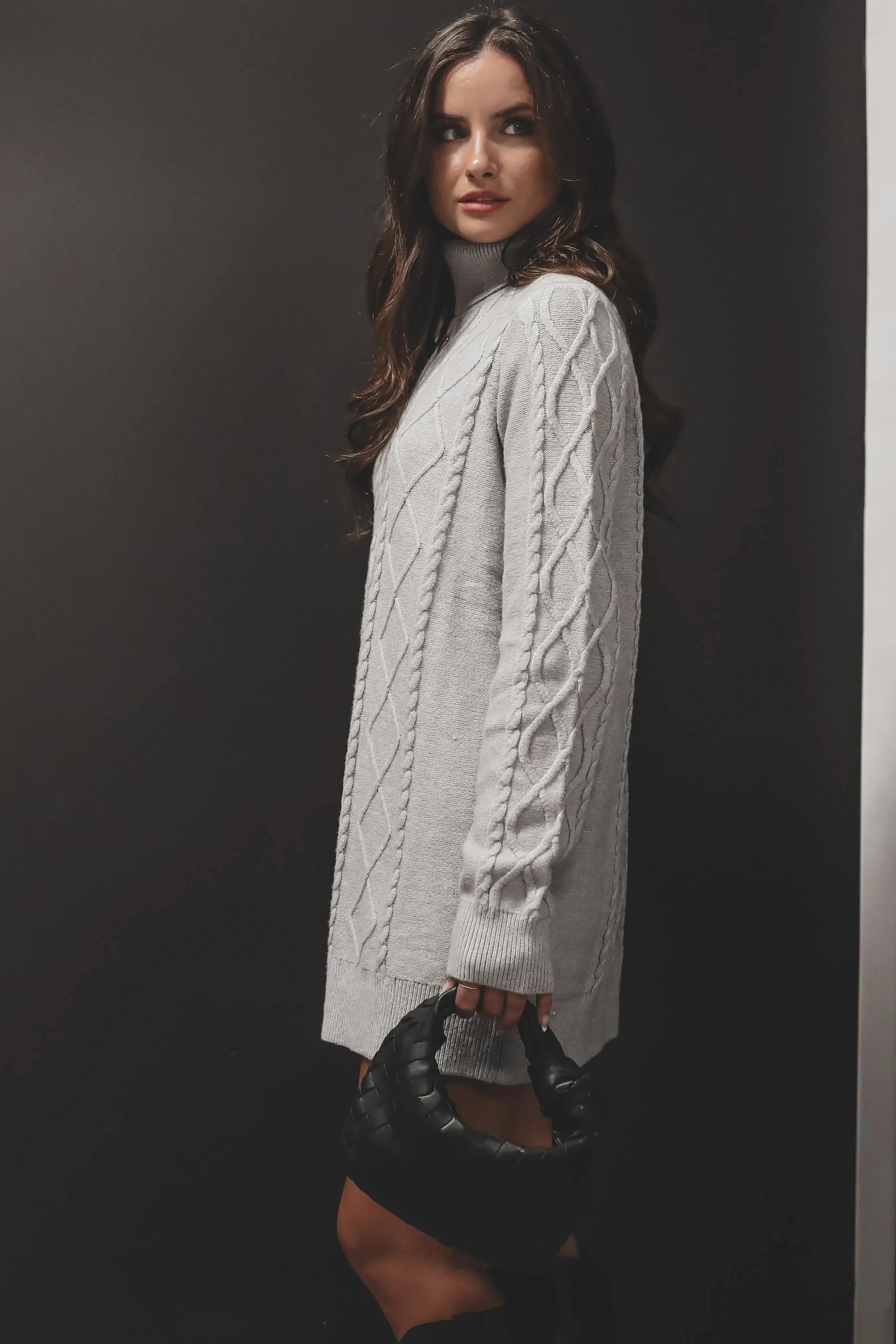 DEAL SHOW ME YOUR MUMU Montreal Mini Knit Sweater Dress