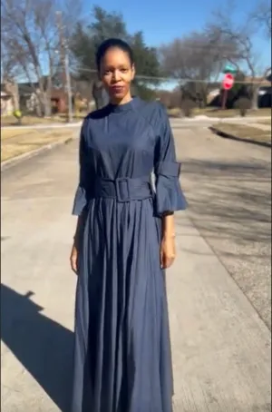 Denim Maxi Dress
