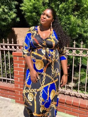 Donatella Maxi Dress (Plus Size)