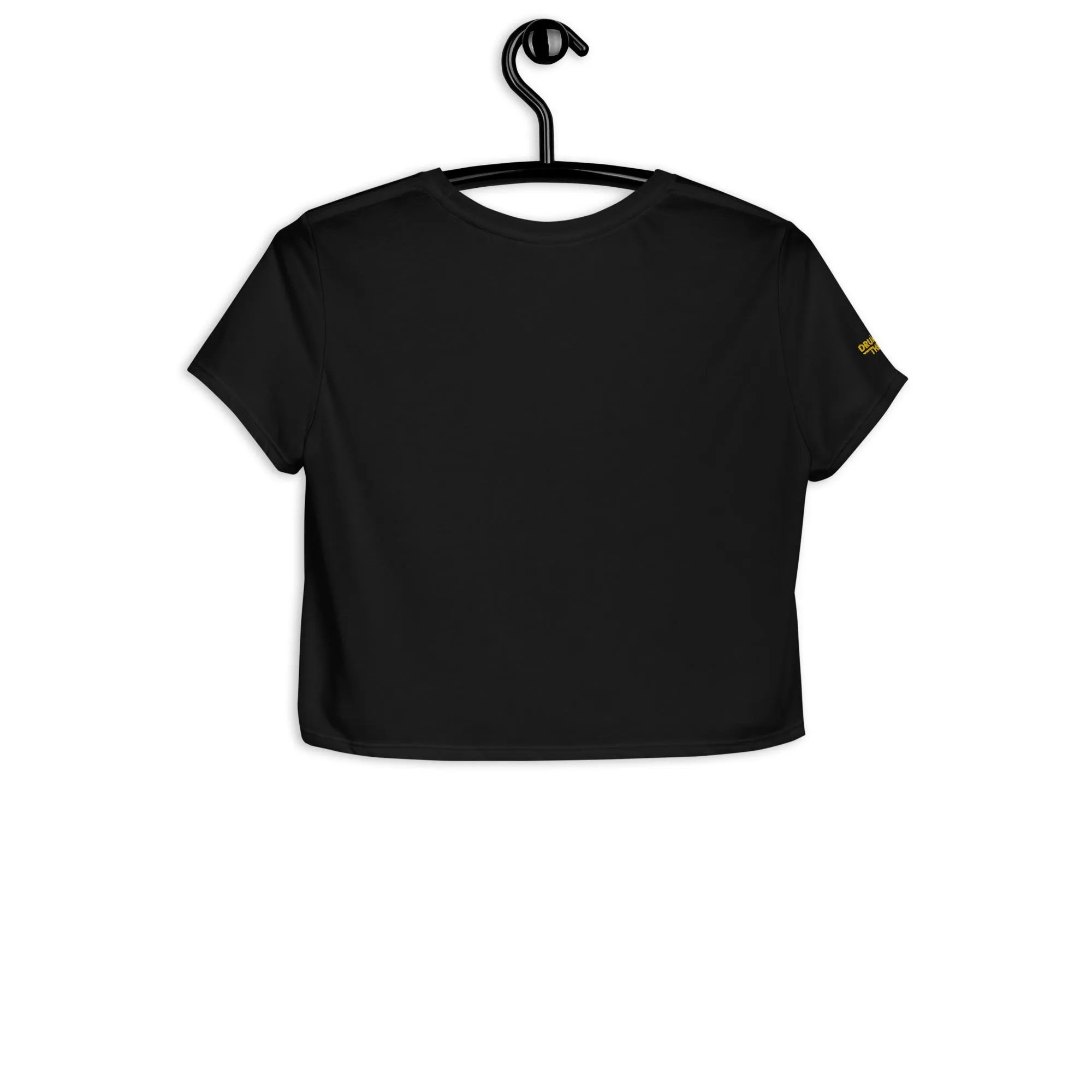 Drums of the Sun Embroidered Crop Tee