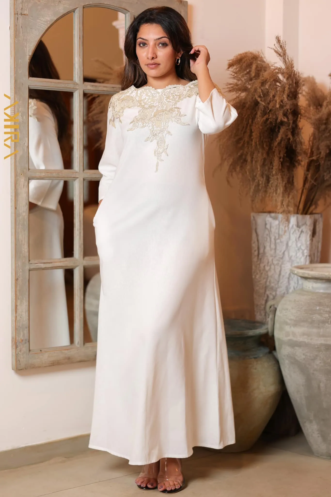 Elegance Enclave Dress | Kaftan, Bohemian Dress, Floral Dress, Boho Maxi Dress