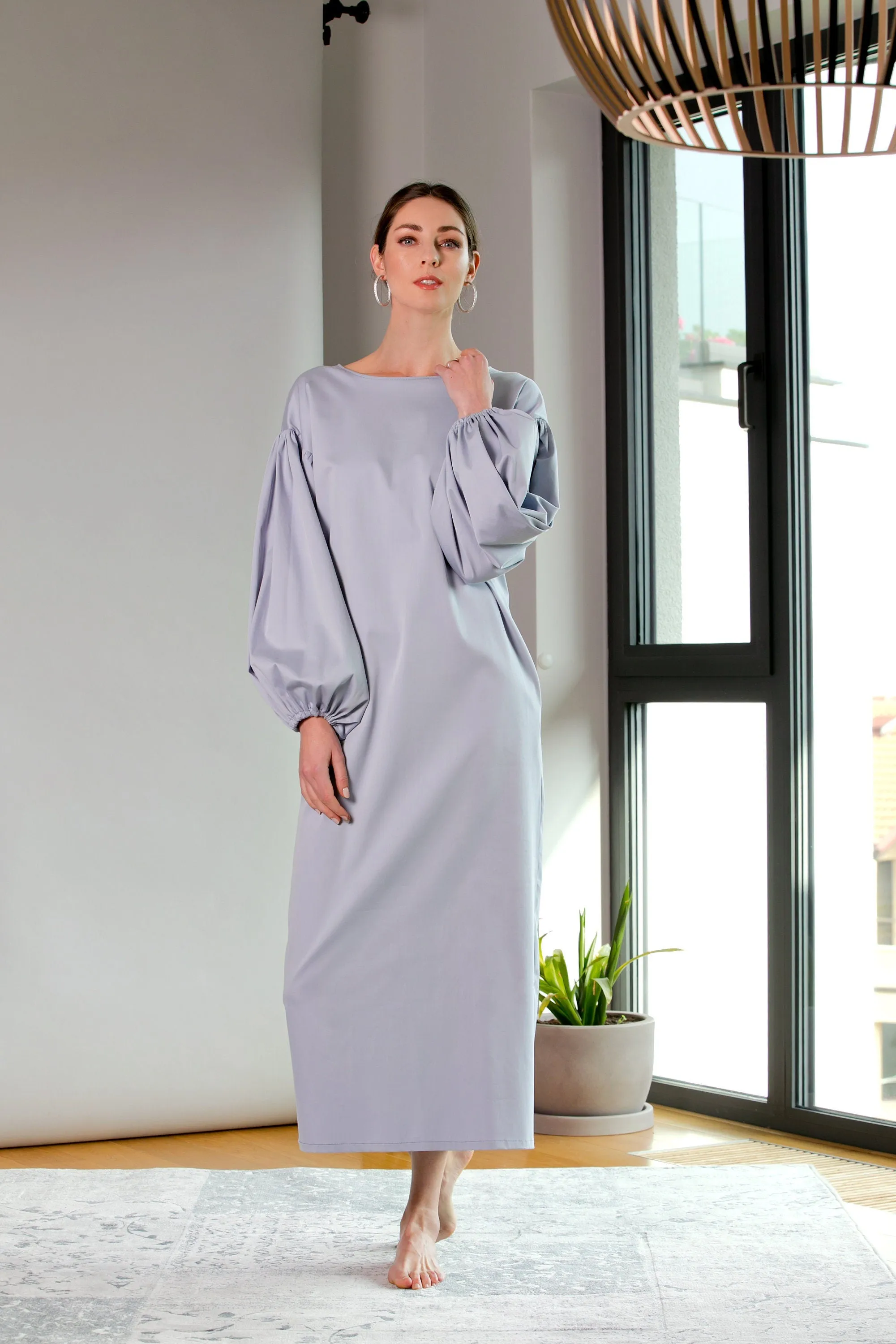 Elegant Dress with sleeves, long sleeve dress, plus size, minimalist dress, party dresses, Holiday Dress, Work Dress, Gifts for her