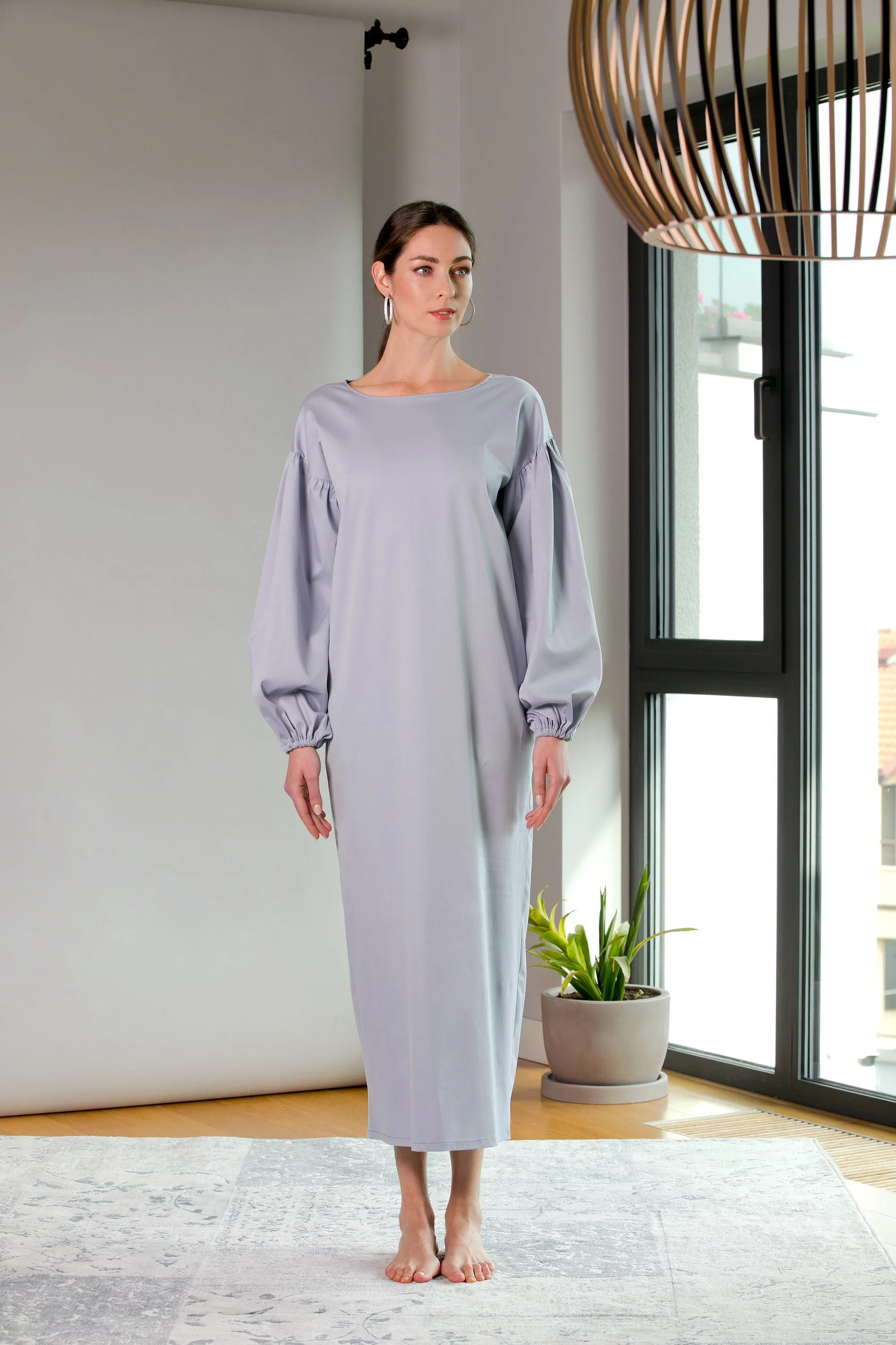 Elegant Dress with sleeves, long sleeve dress, plus size, minimalist dress, party dresses, Holiday Dress, Work Dress, Gifts for her