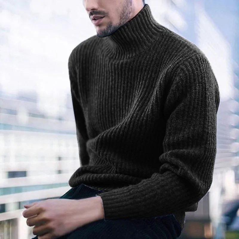 Elegant Turtleneck Sweater for Men