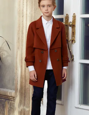 Emery Long Woolen Coat