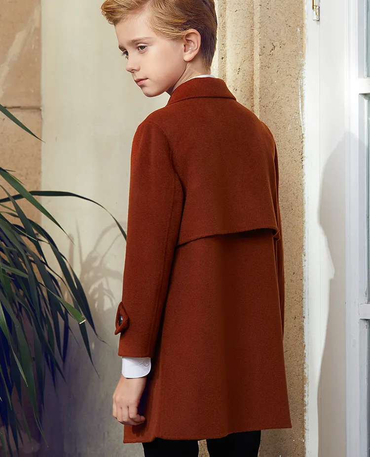 Emery Long Woolen Coat