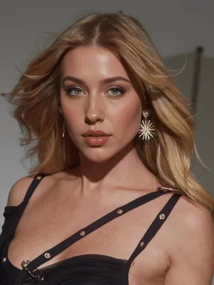 Evelina Pearl Sun Earrings