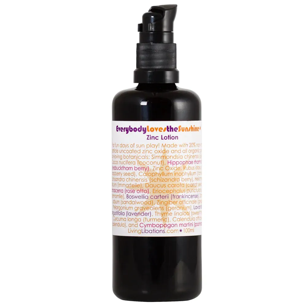 Everybody Loves the Sunshine Zinc Lotion