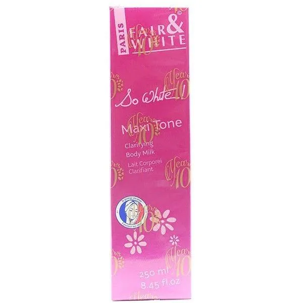 Fair & White Maxi Tone Body Milk 250ml