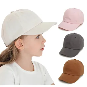 Fashion Baby Sun Hat - Summer Adjustable Kids Baseball Cap for Girls Boys, Travel Accessories