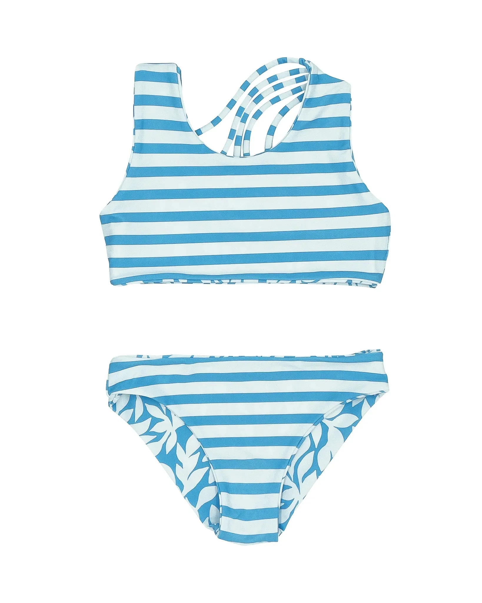 Feather 4 Arrow Summer Sun Reversible Bikini Blue Grotto