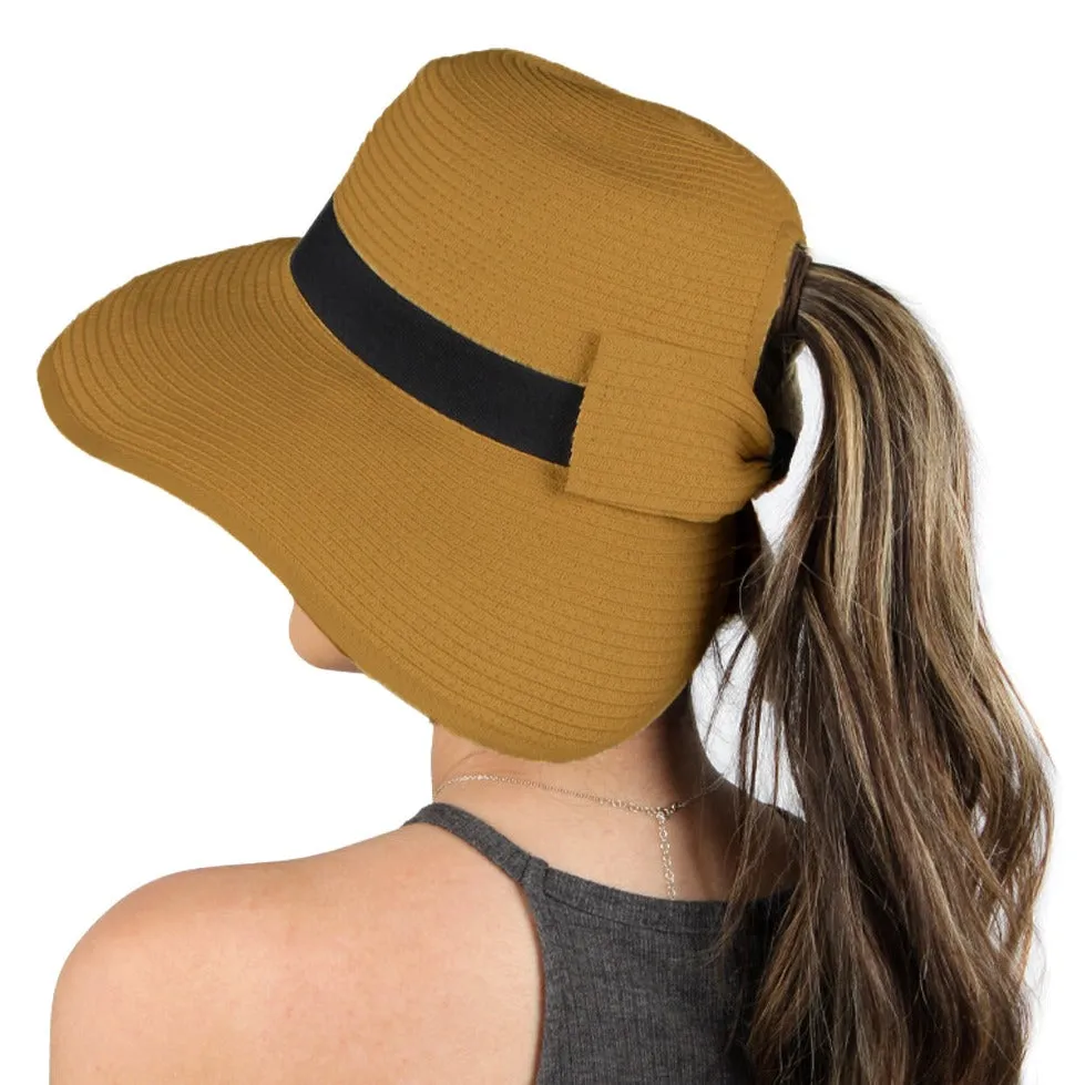 Floppy Straw Ponyflo® Sun Hat