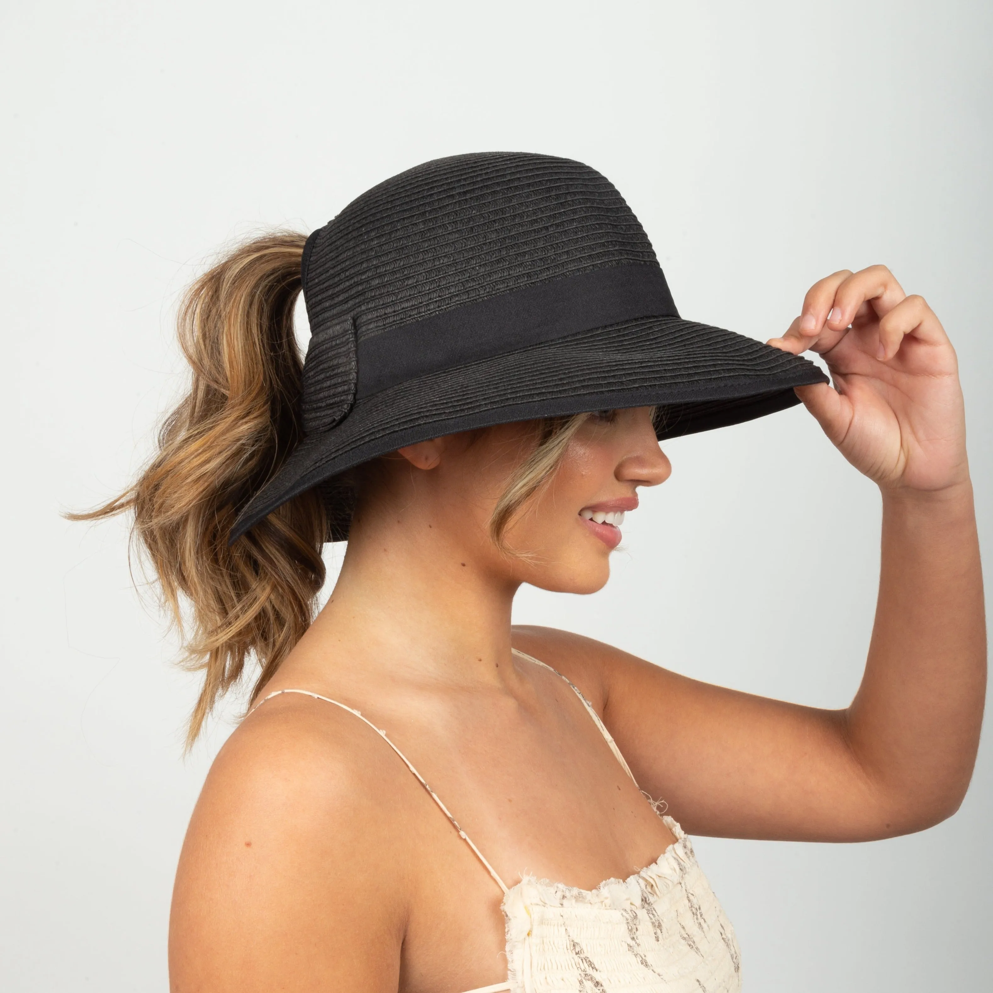 Floppy Straw Ponyflo® Sun Hat