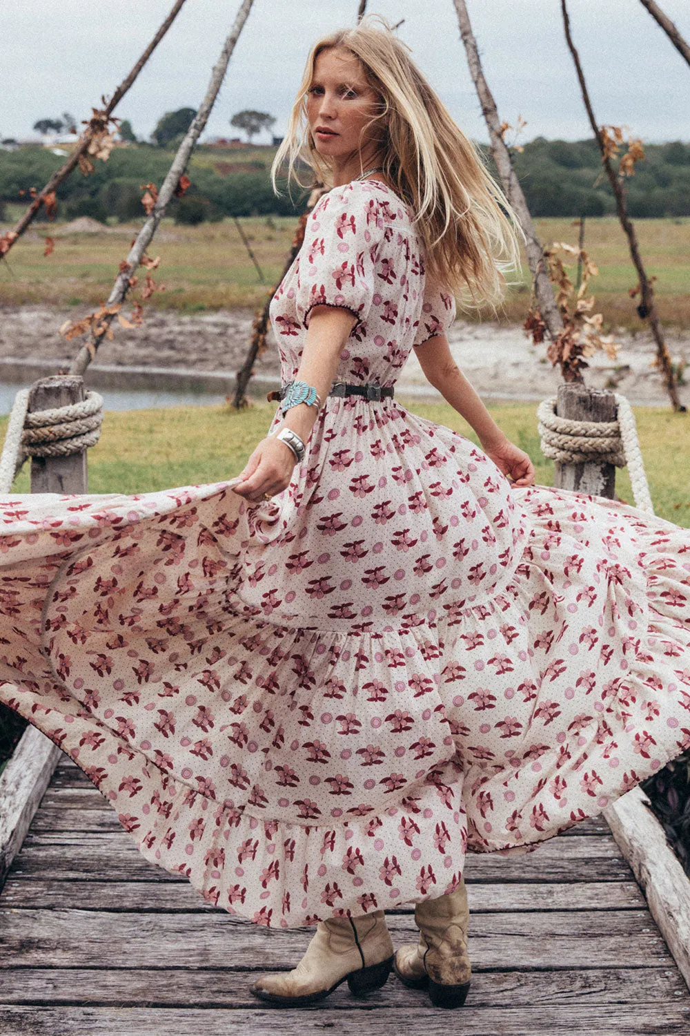 Flower In The Sun Maxi Dress