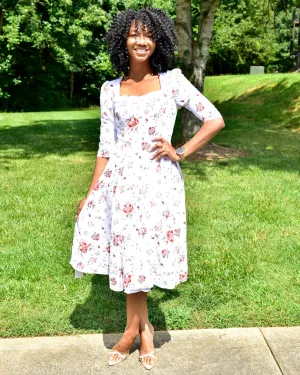 Flower tie Dress
