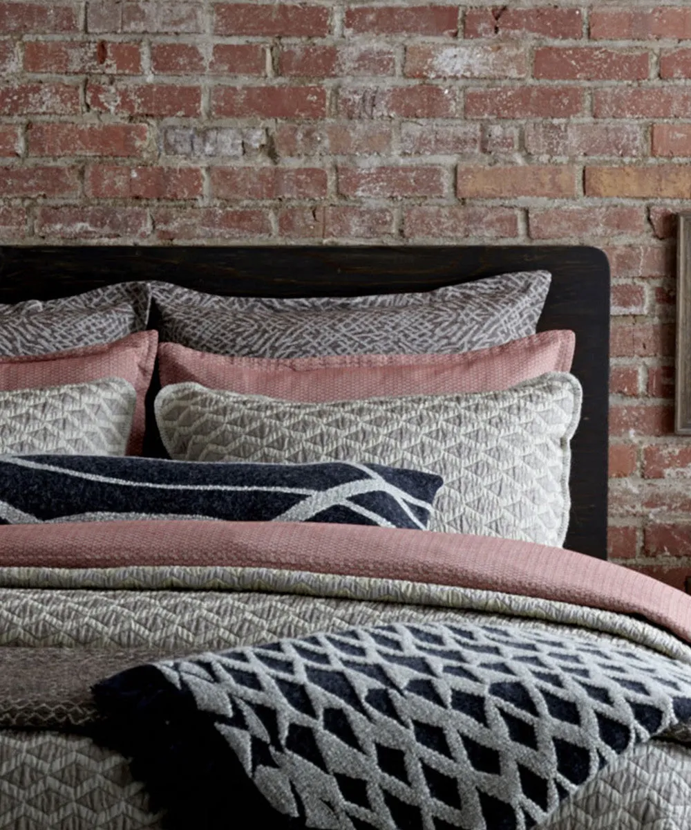 Forged Leno Bolster Pillow by The Oriole Mill