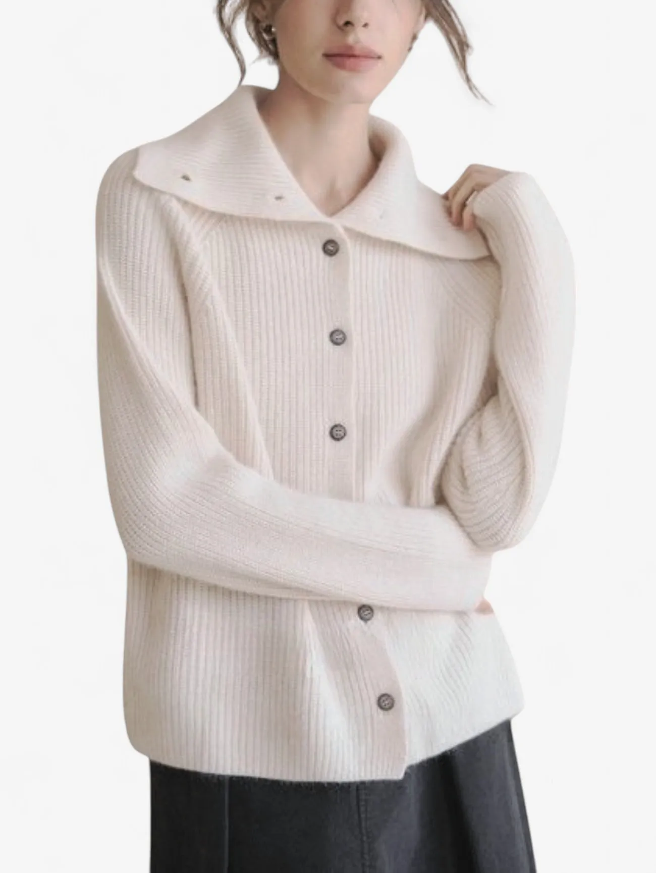 Foxes | Women's Ribbed Knit Turtleneck Sweater Top