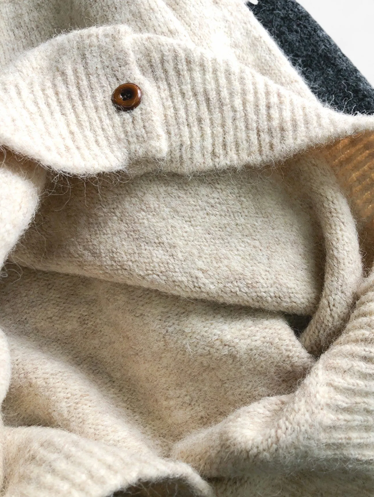 Foxes | Women's Ribbed Knit Turtleneck Sweater Top