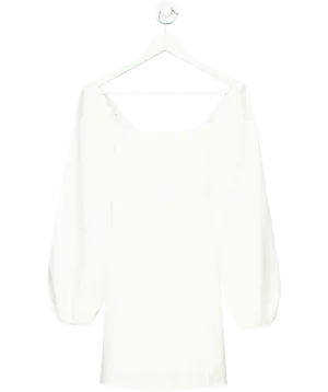 Free People White Forget Me Not Mini Dress UK XS