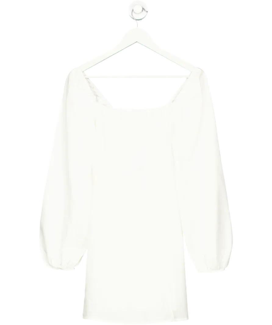 Free People White Forget Me Not Mini Dress UK XS