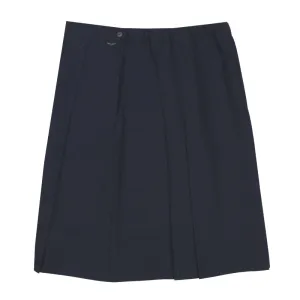 Girl's Navy School Skirt