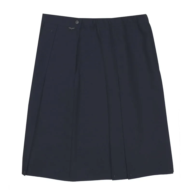 Girl's Navy School Skirt