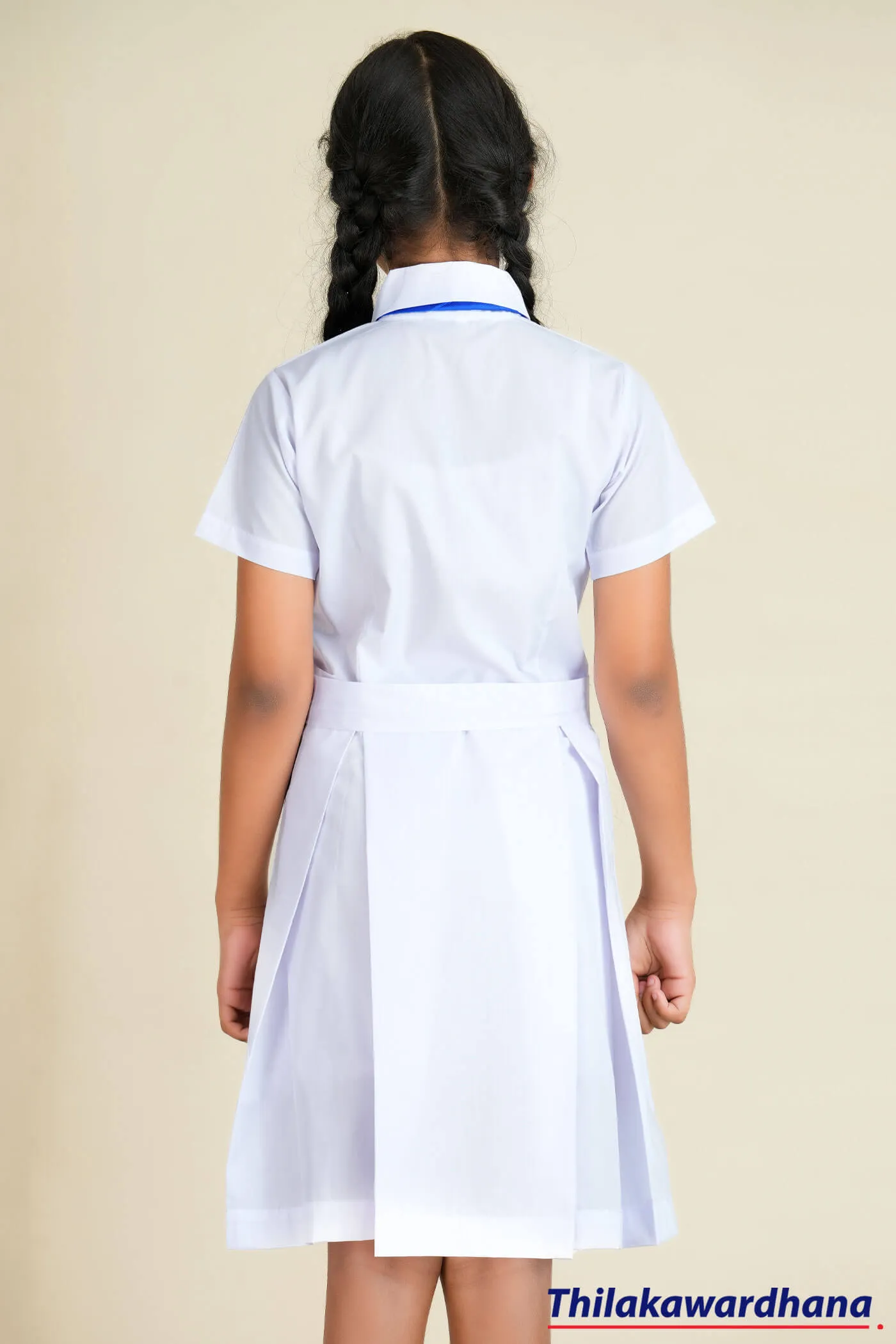 Girl's School Uniform Frock - Box Pleat