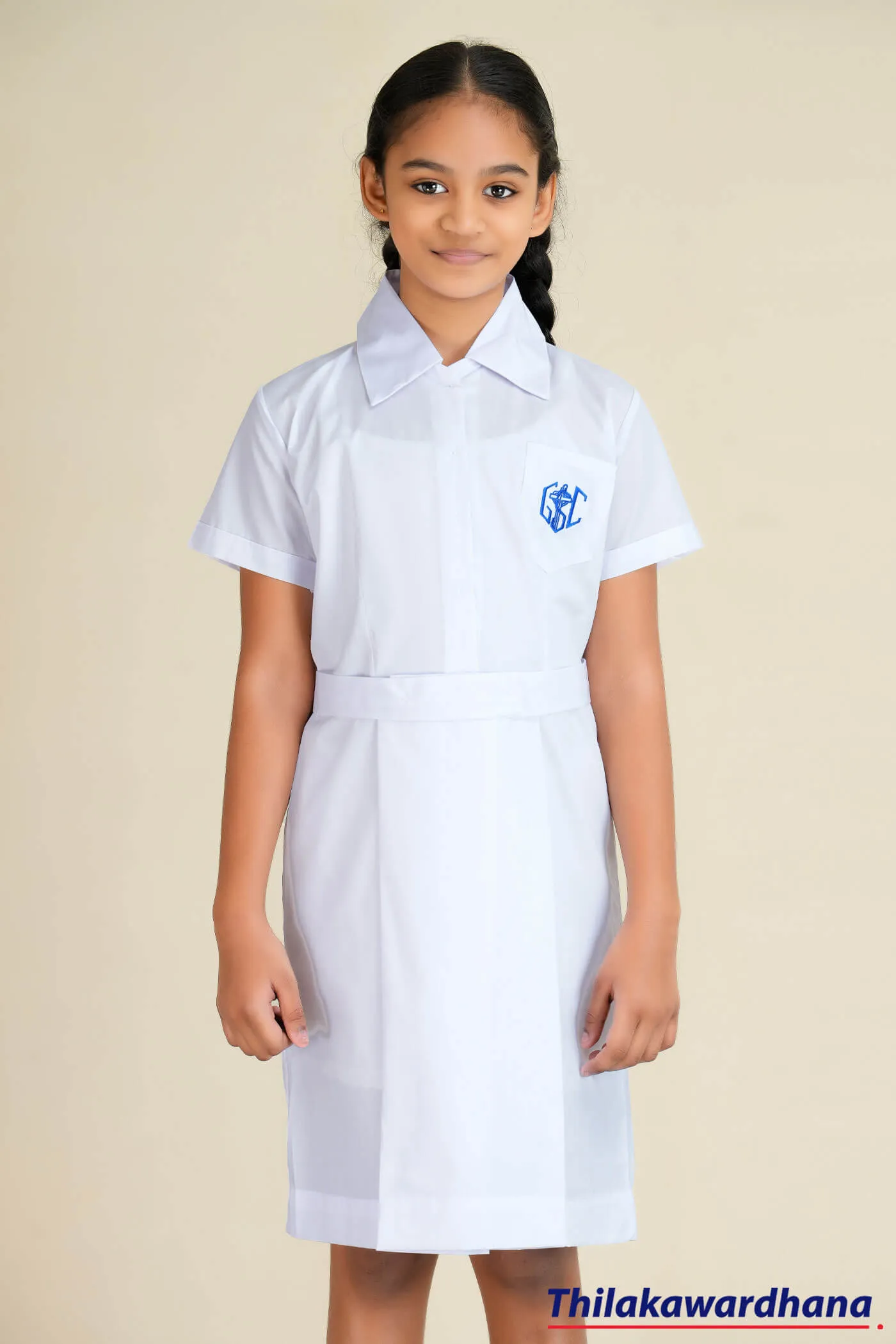 Girl's School Uniform Frock - GSC