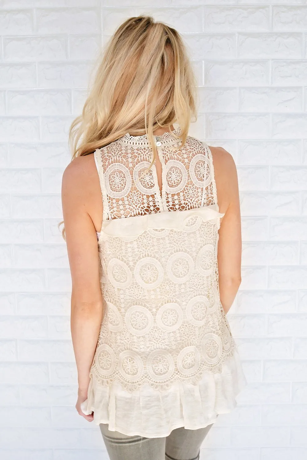 Good Ol' Days Lace Top