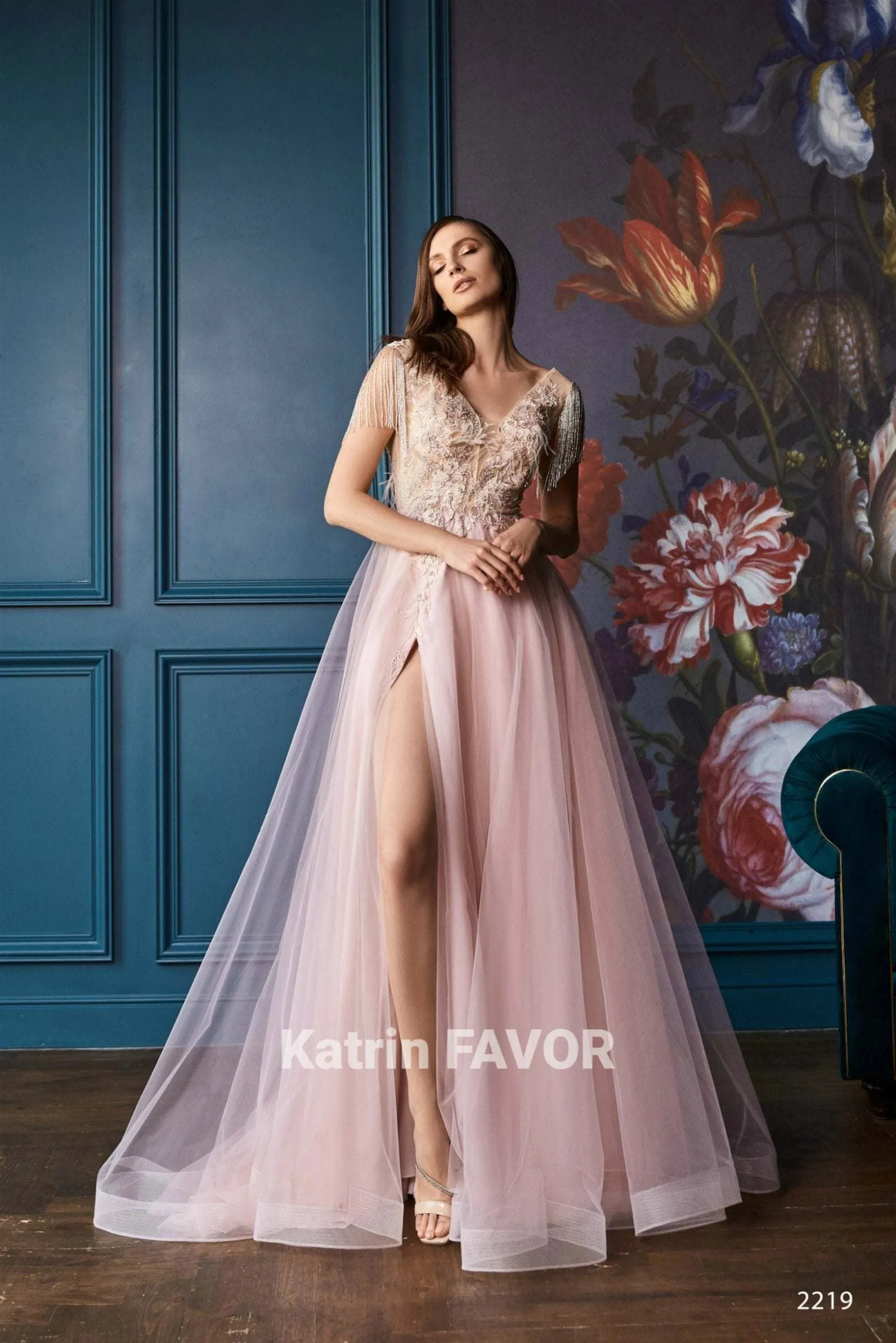 Gown with tulle | Dresses for women special occasion | KatrinFAVOR