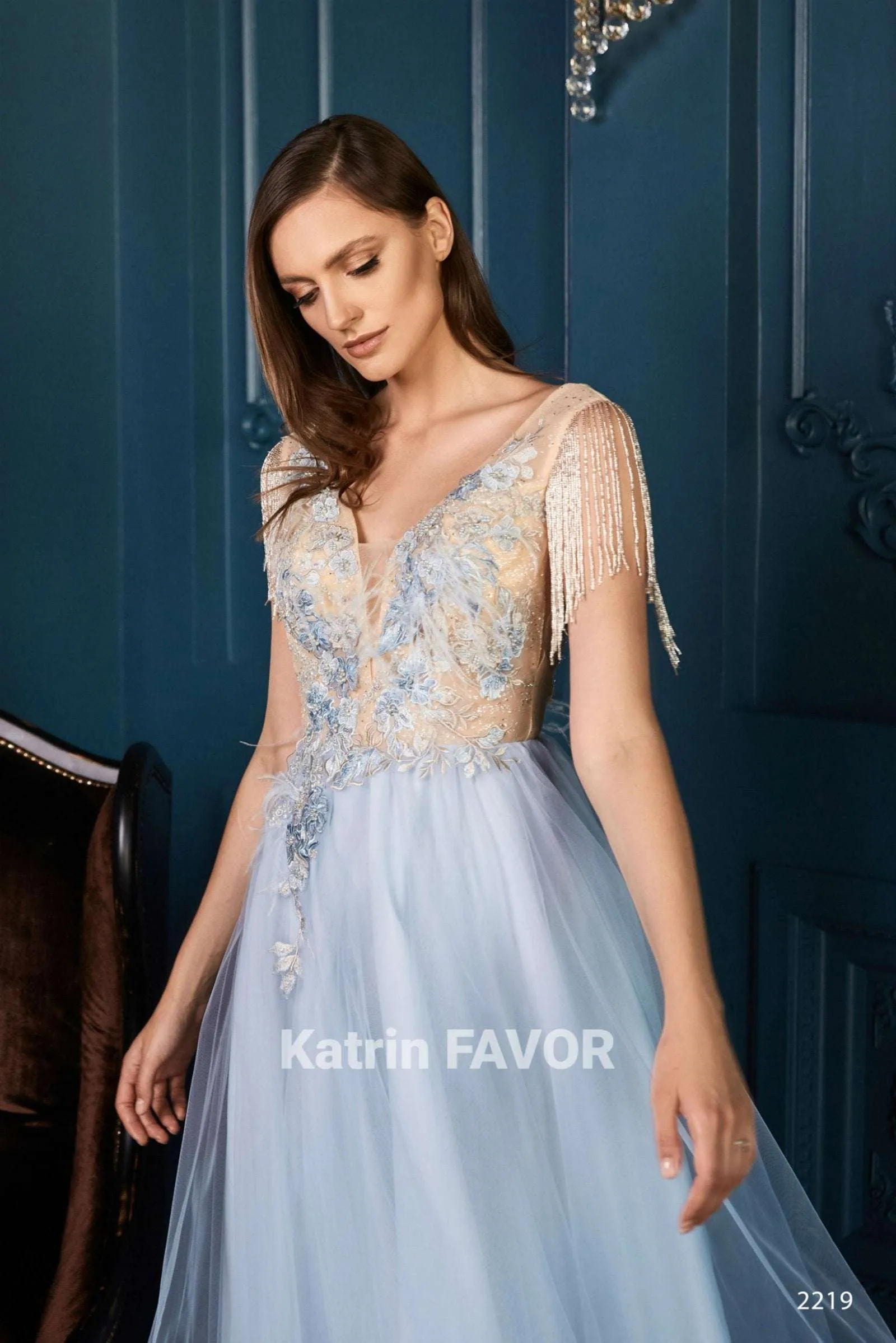 Gown with tulle | Dresses for women special occasion | KatrinFAVOR