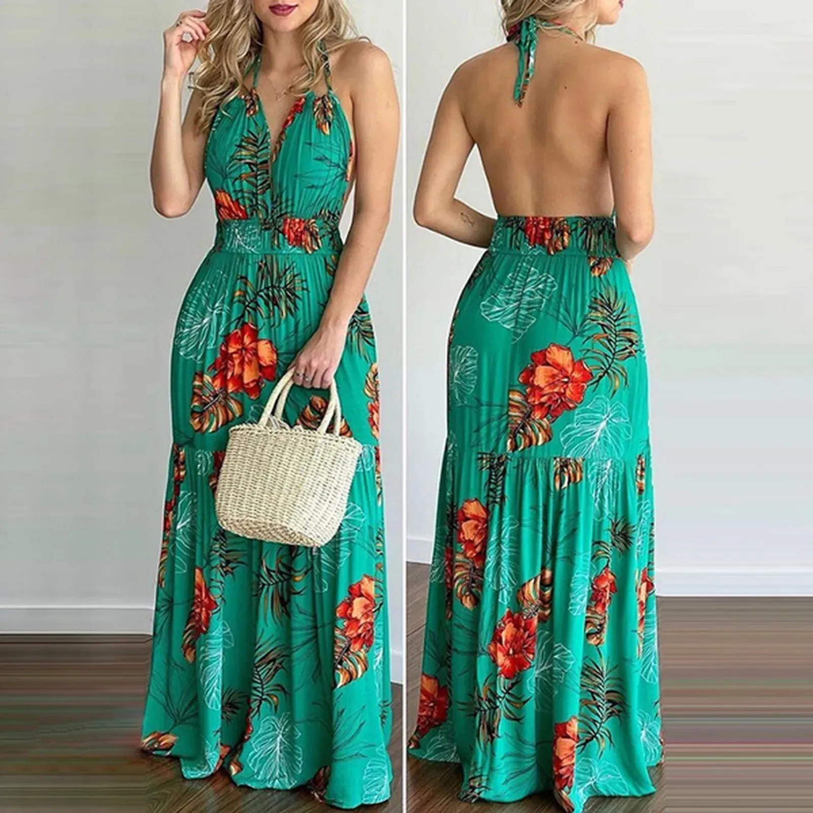 Grace – Elegant Women's Summer Long Dress