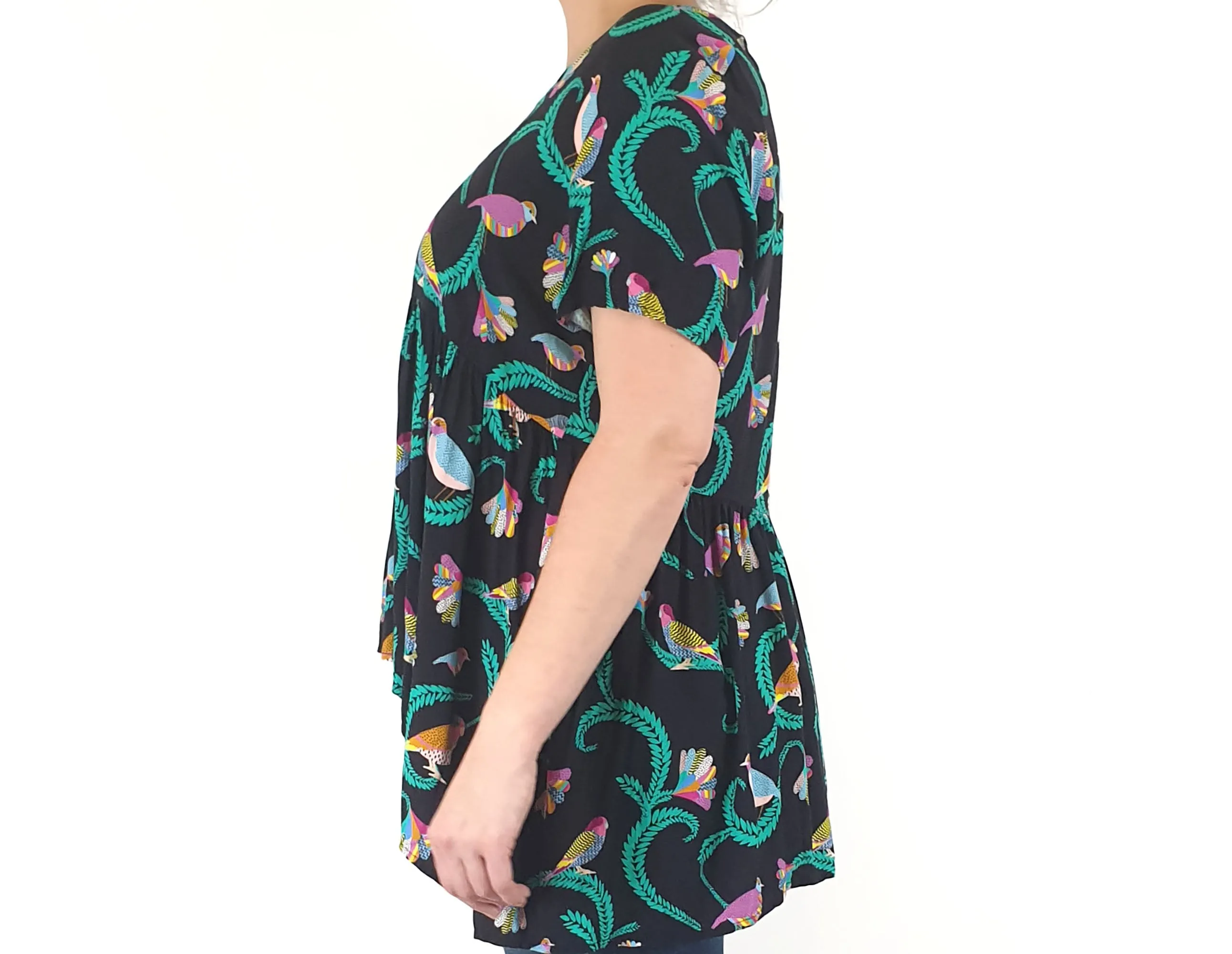 Harvest Lane unique print top size 14