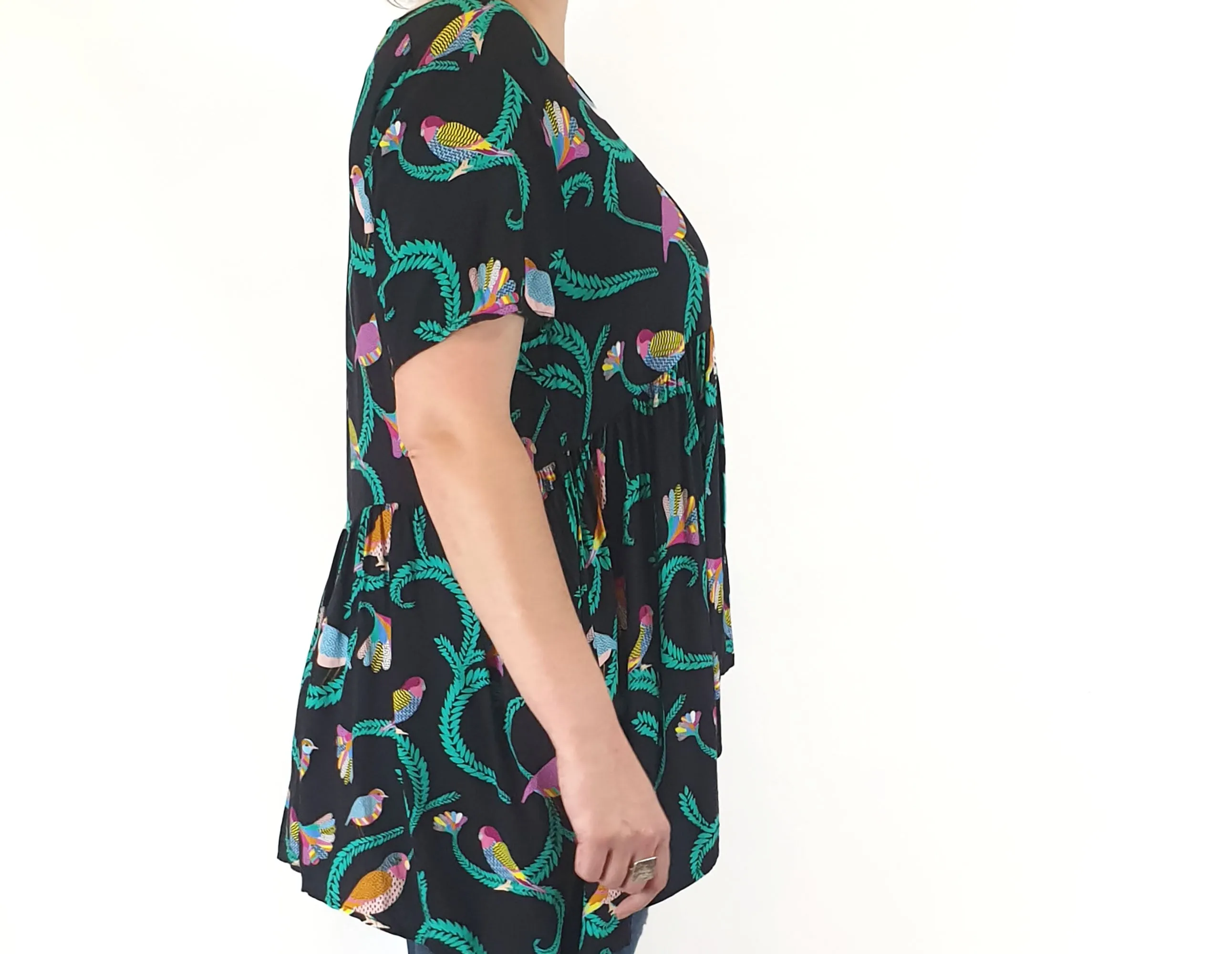 Harvest Lane unique print top size 14