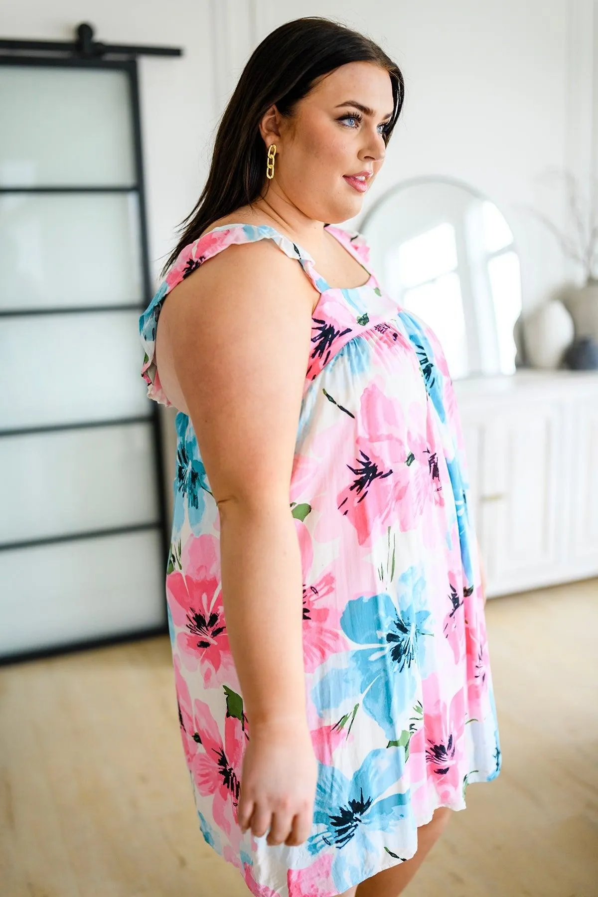 Hazel Blues® | Candid Conversations Floral Dress