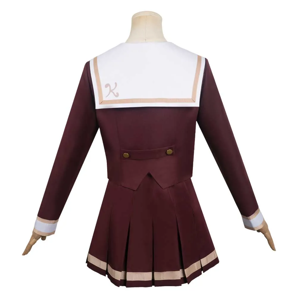 Hibike! Euphonium  Oumae Kumiko Brown School Uniform Cosplay Costume Outfits Halloween Carnival Suit