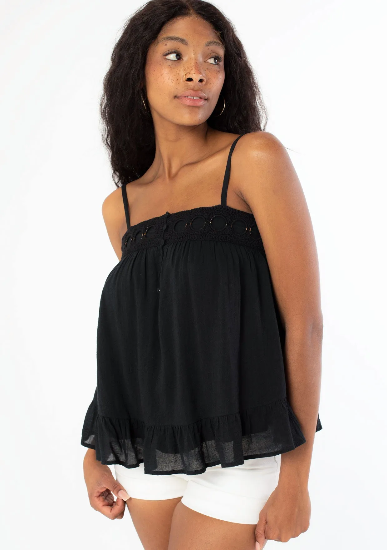 Holmby Crochet Tank Top