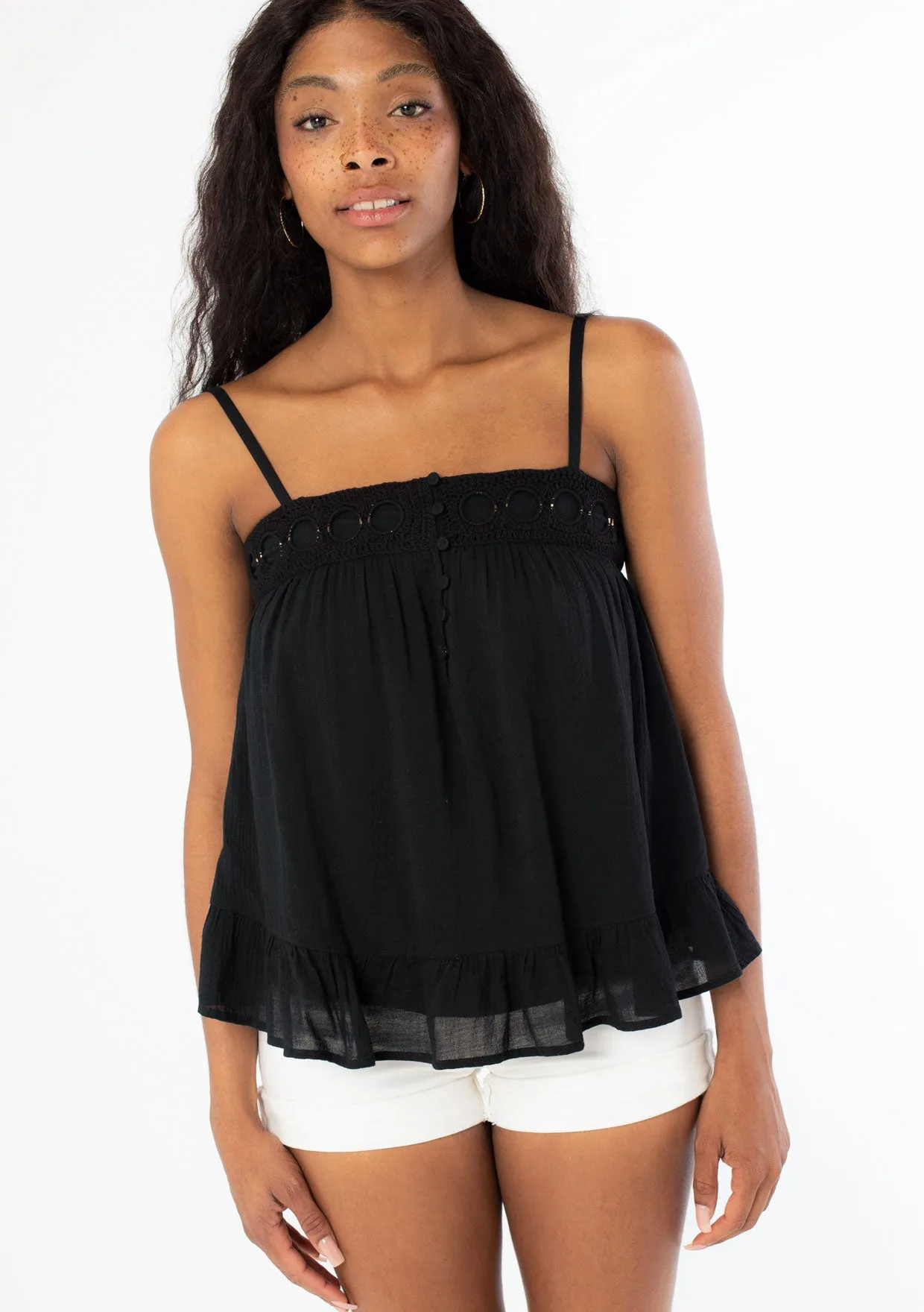 Holmby Crochet Tank Top