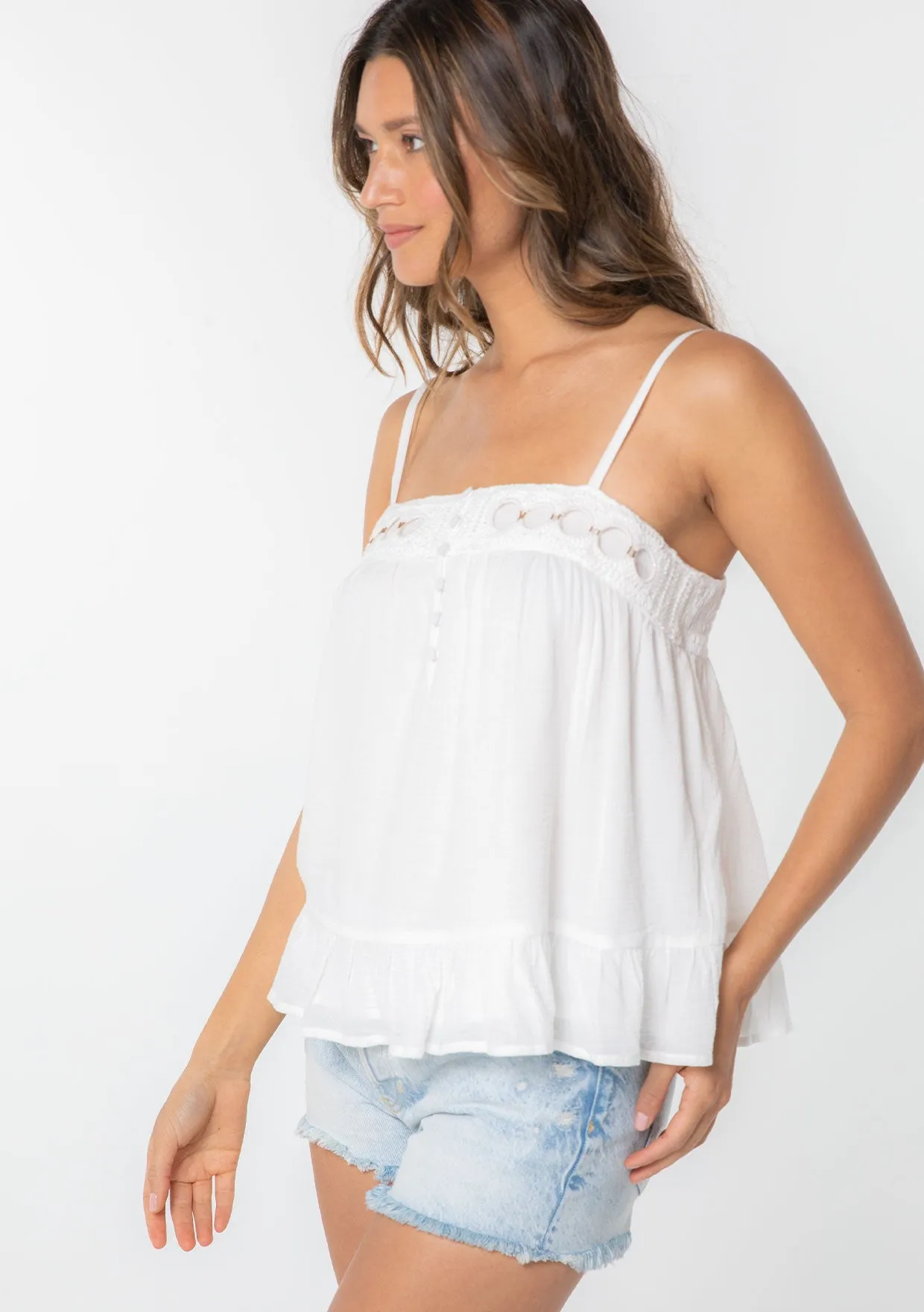 Holmby Crochet Tank Top