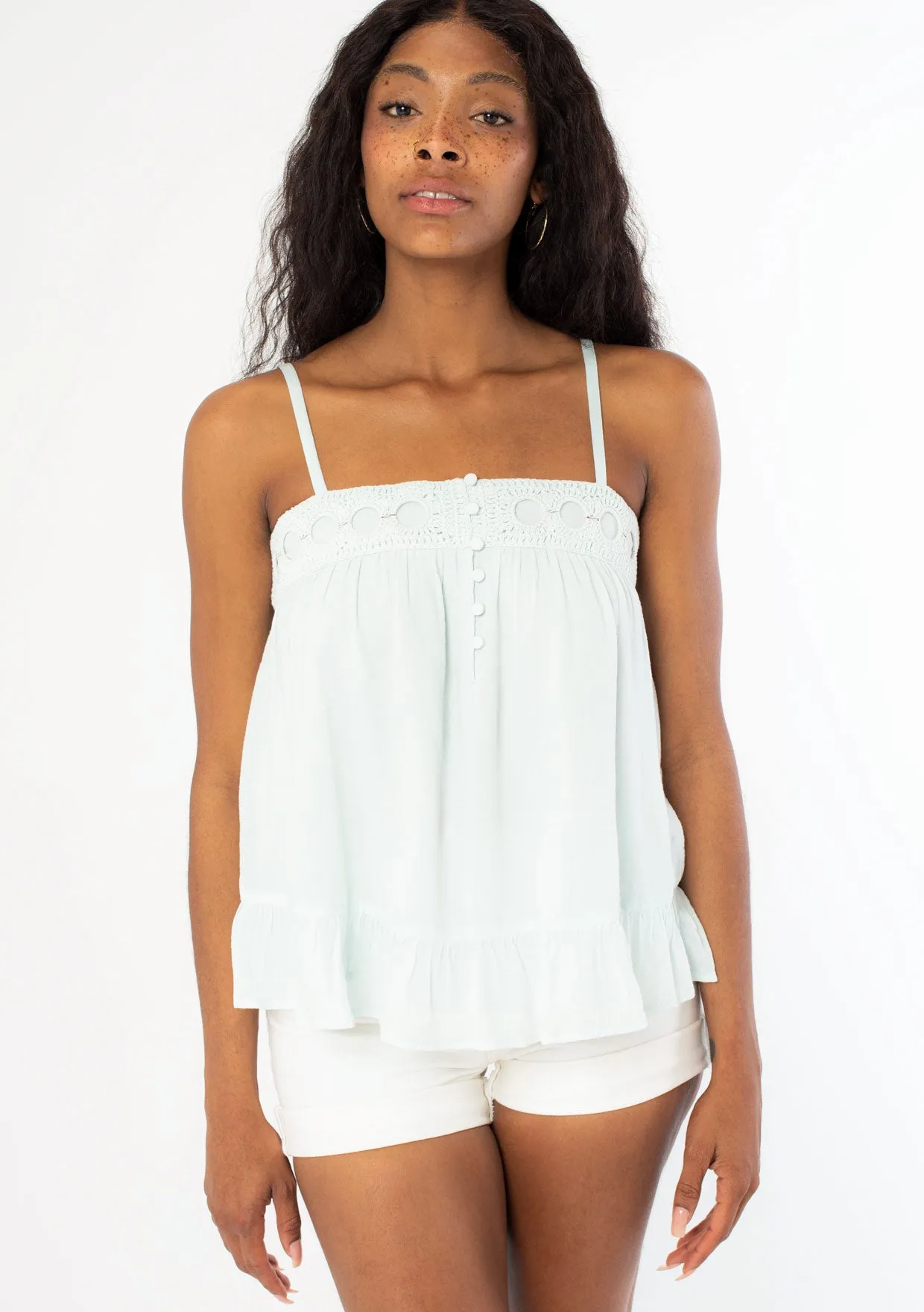 Holmby Crochet Tank Top
