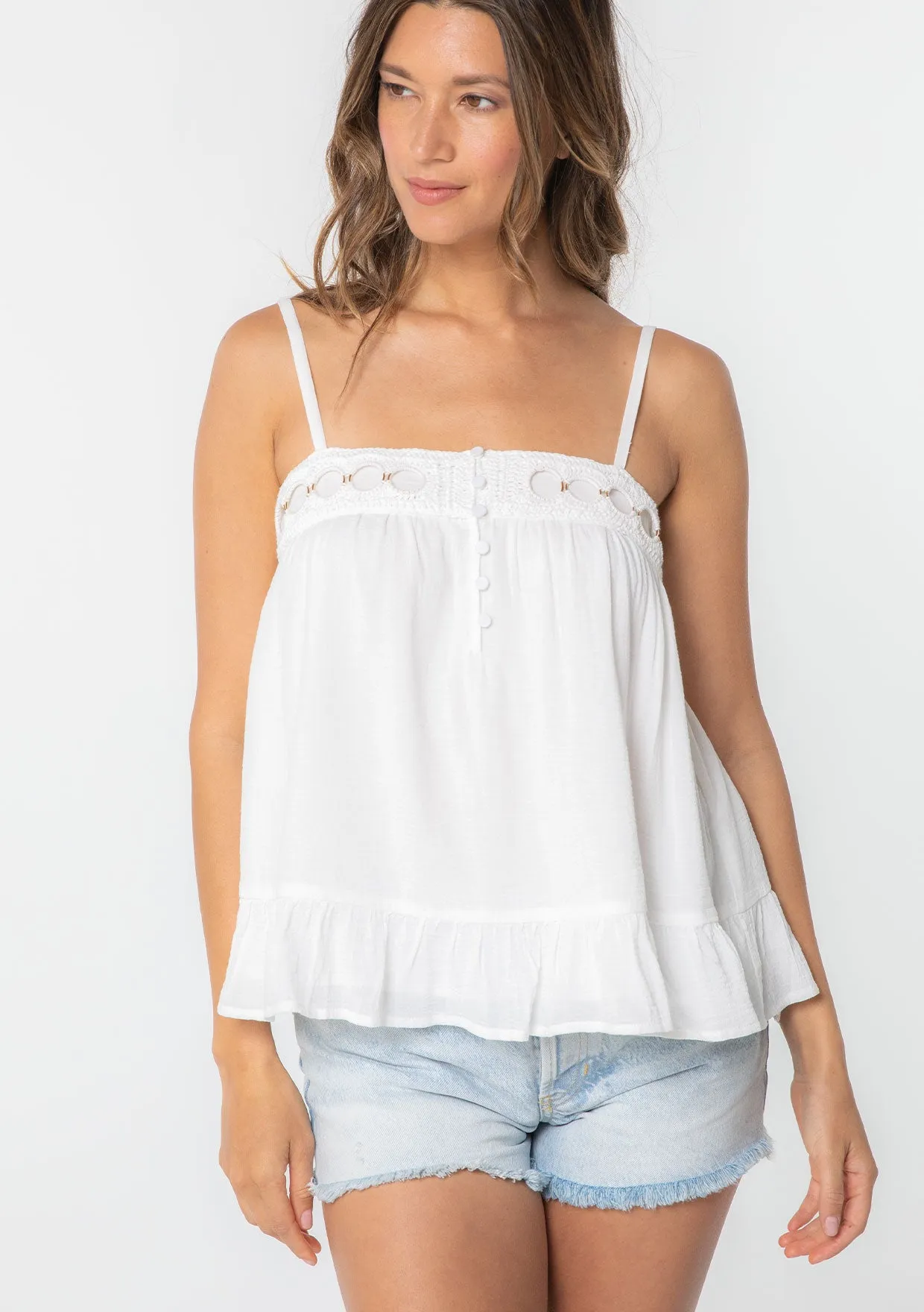 Holmby Crochet Tank Top