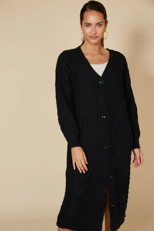 Howie Cable Knit Cardigan - OSFM