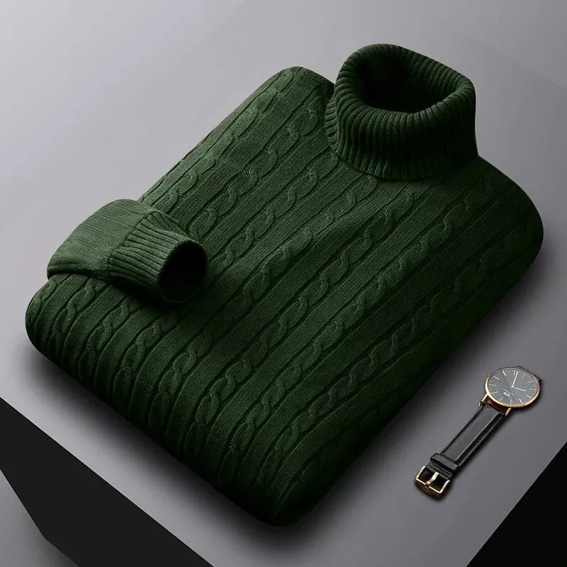 Hudson Turtleneck Knitted Sweater